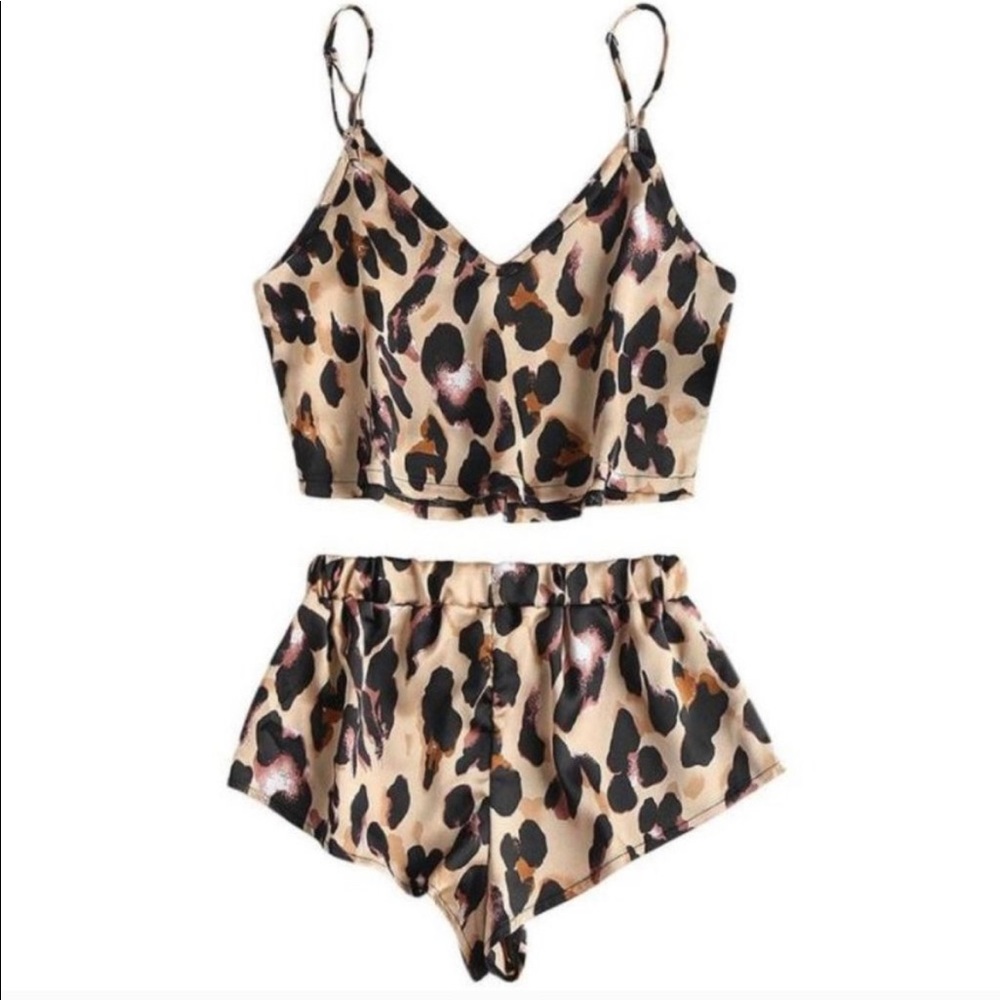 Leopard Pajama Set